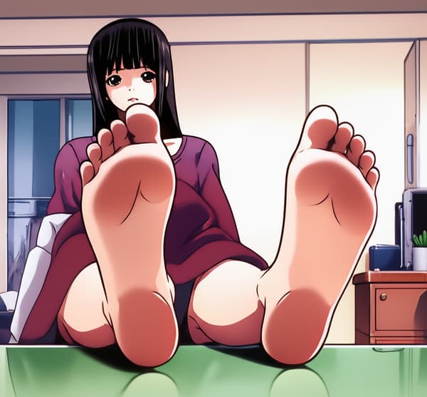 april oneil tied up feet tickle