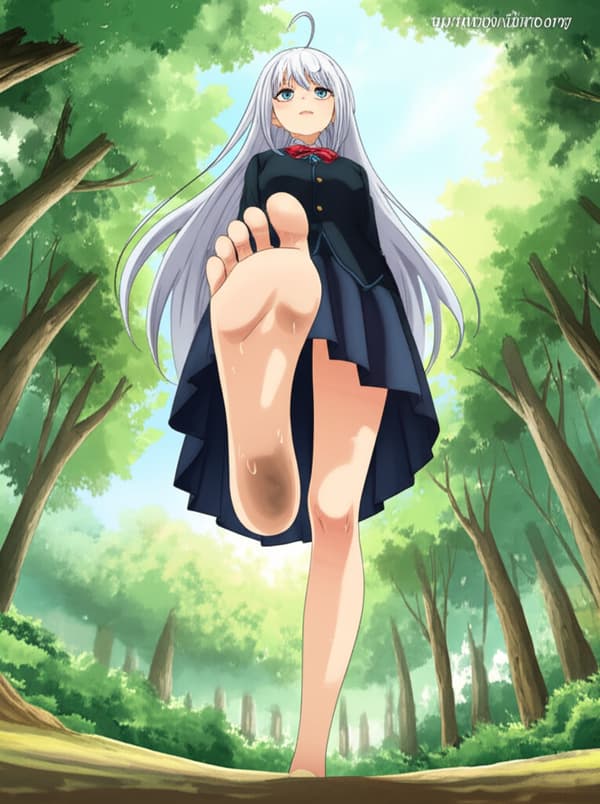 Sweaty feet, scent clouds, dirty feet 