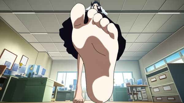 Foot in mouth 