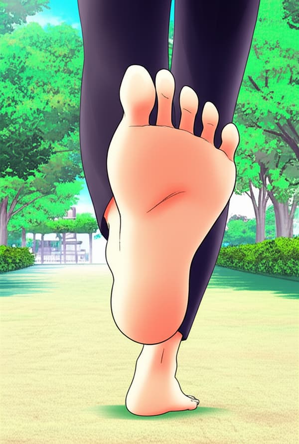 5toes foot focus 1boy laying