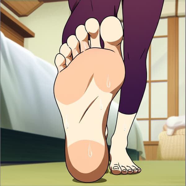 sweaty, yor_forger, big_feet