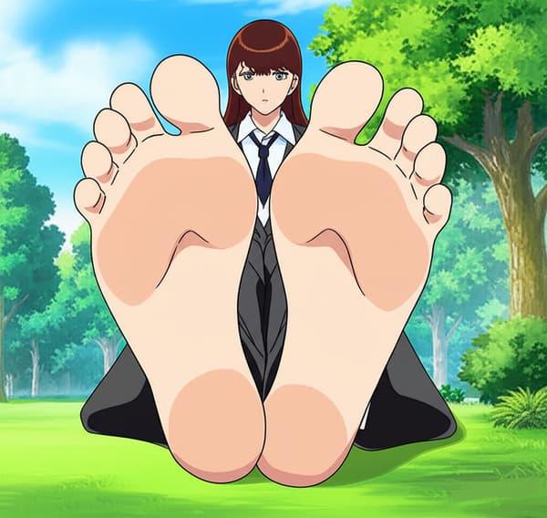 showing soles