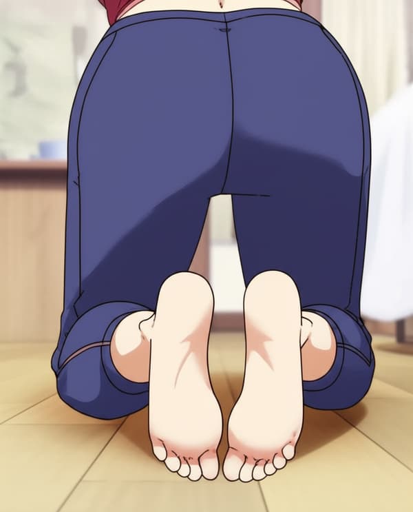 Fart, sitting on viewer